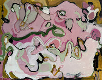 Original art for sale at UGallery.com | Seamstressed Heroines by Sheila Grabarsky | $1,525 | mixed media artwork | 24' h x 30' w | thumbnail 1