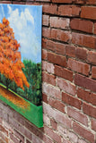 Original art for sale at UGallery.com | Autumn Tree by Shela Goodman | $2,175 | oil painting | 30' h x 40' w | thumbnail 2