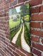 Original art for sale at UGallery.com | Country Road by Shela Goodman | $600 | oil painting | 20' h x 16' w | thumbnail 2