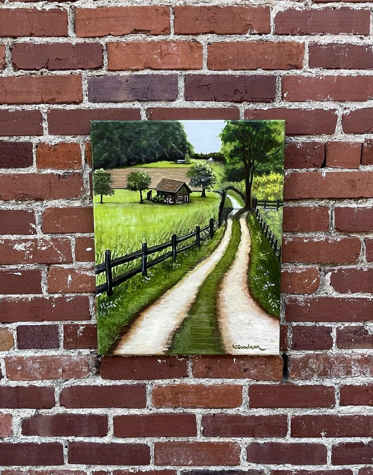 Country Road by Shela Goodman |  Context View of Artwork 