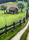Original art for sale at UGallery.com | Country Road by Shela Goodman | $600 | oil painting | 20' h x 16' w | thumbnail 4