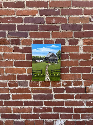 Country Scene by Shela Goodman |  Context View of Artwork 