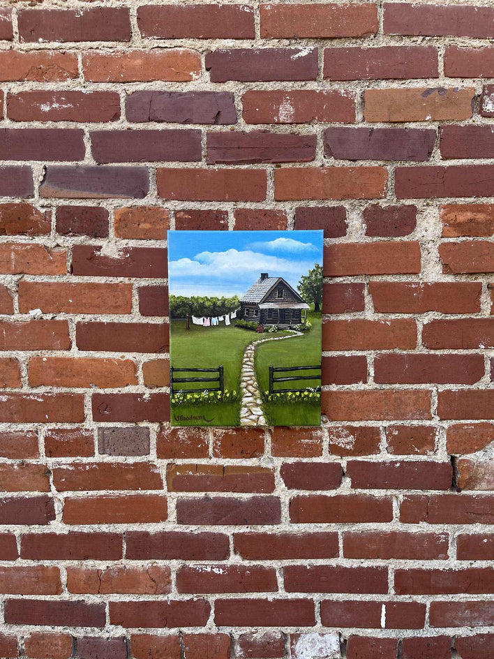 Country Scene by Shela Goodman |  Context View of Artwork 