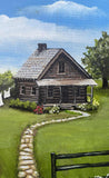 Original art for sale at UGallery.com | Country Scene by Shela Goodman | $300 | oil painting | 14' h x 11' w | thumbnail 4