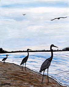 oil painting by Shela Goodman titled Patience