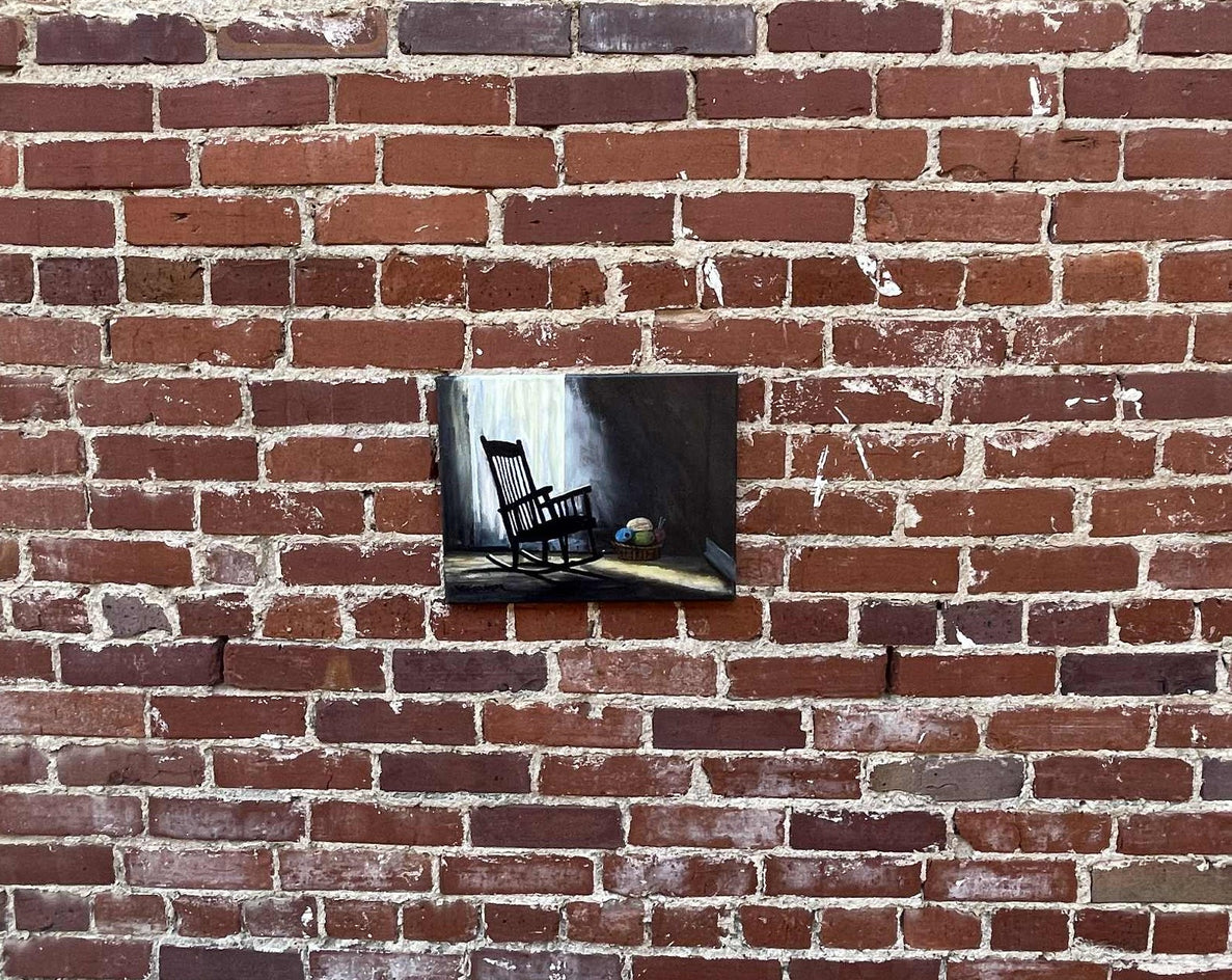 Rocking Chair by Shela Goodman |  Context View of Artwork 