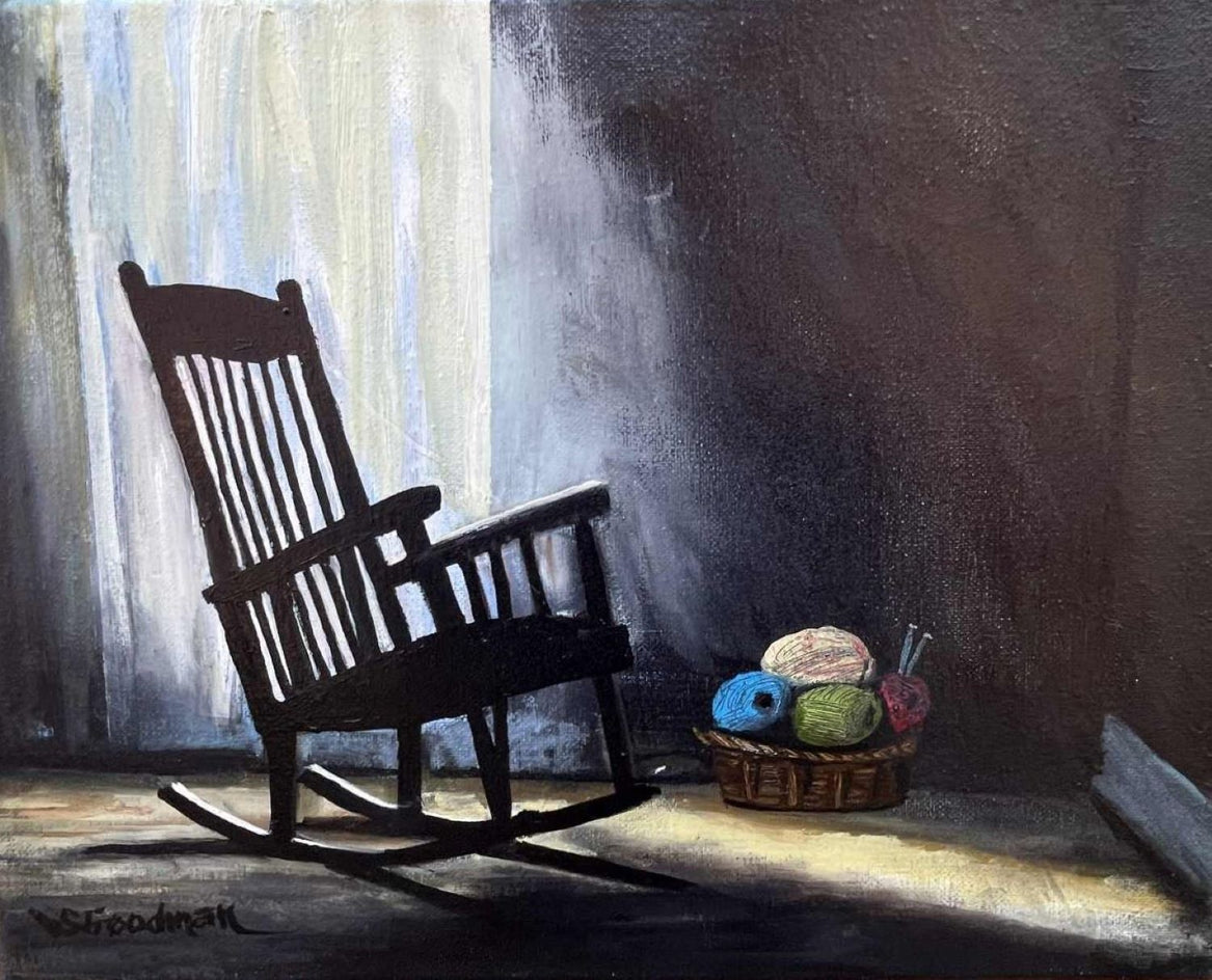 Rocking Chair by Shela Goodman |  Artwork Main Image 