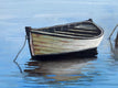 Original art for sale at UGallery.com | Rowboat by Shela Goodman | $300 | oil painting | 11' h x 14' w | thumbnail 4