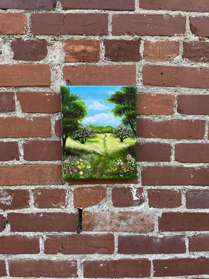 The Path by Shela Goodman |  Context View of Artwork 