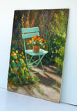 Original art for sale at UGallery.com | Garden Glow by Sherri Aldawood | $675 | oil painting | 16' h x 12' w | thumbnail 2