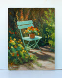 Original art for sale at UGallery.com | Garden Glow by Sherri Aldawood | $675 | oil painting | 16' h x 12' w | thumbnail 4