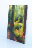 Original art for sale at UGallery.com | Low Country Garden by Sherri Aldawood | $425 | oil painting | 12' h x 9' w | thumbnail 2