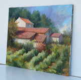 Original art for sale at UGallery.com | Provosende Vineyard by Sherri Aldawood | $675 | oil painting | 12' h x 16' w | thumbnail 2