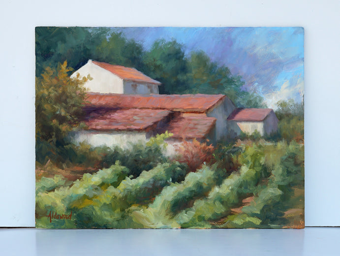 Provosende Vineyard by Sherri Aldawood |  Context View of Artwork 
