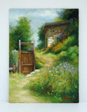 Original art for sale at UGallery.com | Rustic Hillside by Sherri Aldawood | $675 | oil painting | 16' h x 12' w | thumbnail 3