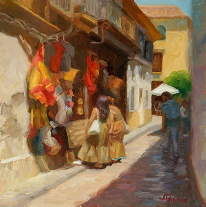 Shopping in Cordoba by Sherri Aldawood | Artwork Main Image