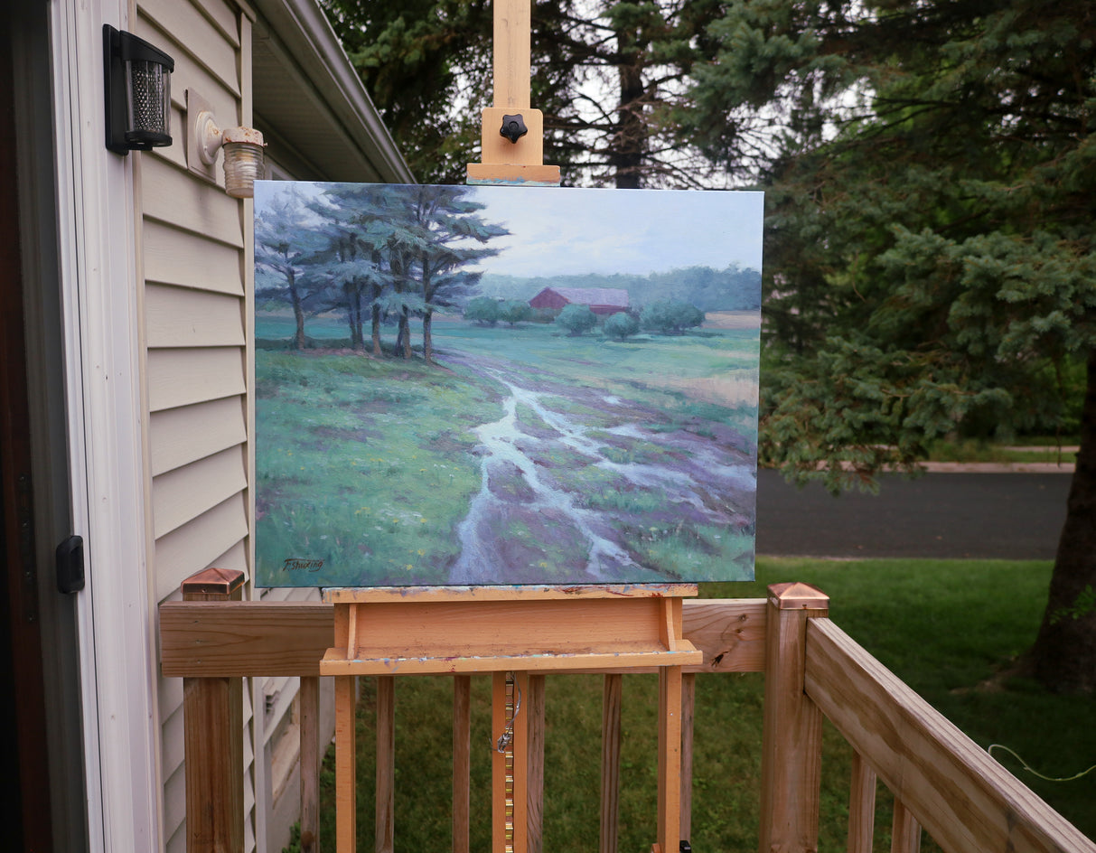 Farm Road by Shuxing Fan |  Context View of Artwork 