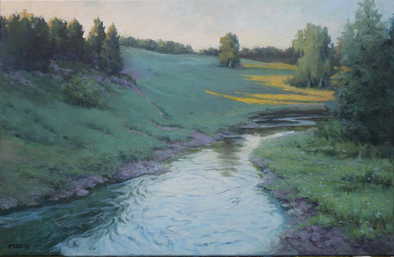 Green Valley by Shuxing Fan |  Artwork Main Image 