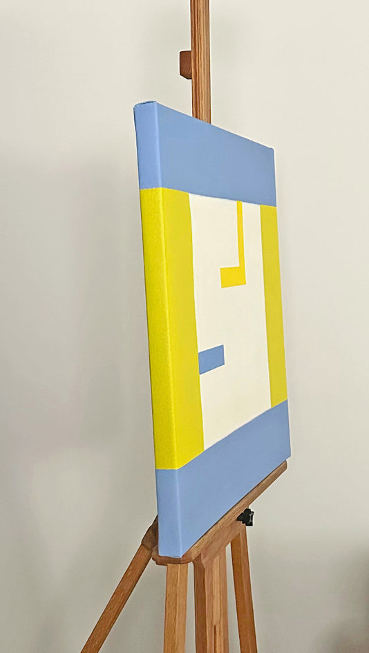 Openness by Shyun Song |  Side View of Artwork 