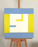 Original art for sale at UGallery.com | Openness by Shyun Song | $2,150 | oil painting | 24' h x 24' w | thumbnail 3