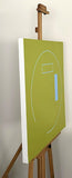 Original art for sale at UGallery.com | Rectitude by Shyun Song | $3,400 | oil painting | 30' h x 30' w | thumbnail 2