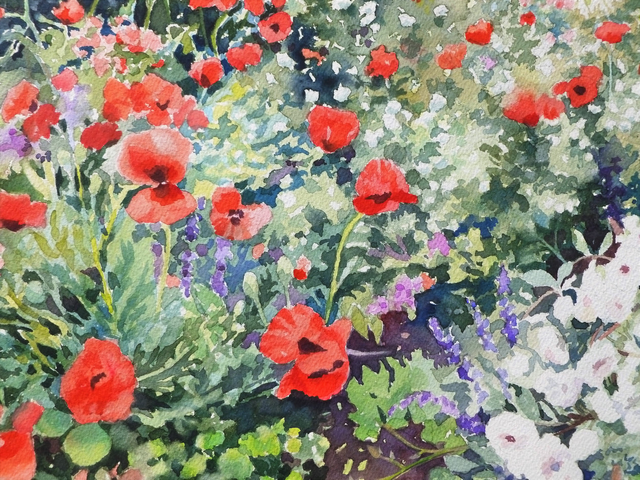 Splendor by Catherine McCargar |  Closeup View of Artwork 