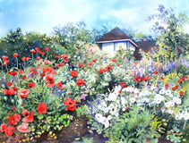 Original art for sale at UGallery.com | Splendor by Catherine McCargar | $1,825 | watercolor painting | 18' h x 24' w | thumbnail 1