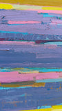Original art for sale at UGallery.com | Horizon in Bloom by Srinivas Kathoju | $6,900 | oil painting | 48' h x 48' w | thumbnail 4