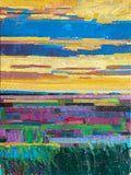 Original art for sale at UGallery.com | Macaw Fields by Srinivas Kathoju | $475 | oil painting | 16' h x 12' w | thumbnail 1