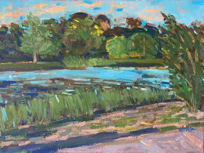 Plein Air Forest-Side by Srinivas Kathoju | Artwork Main Image