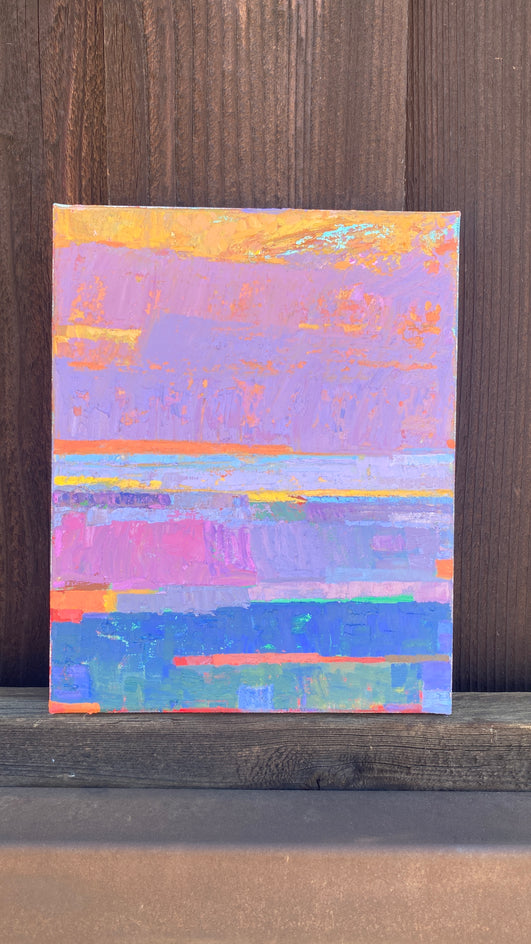 Purple Clouds by Srinivas Kathoju |  Context View of Artwork 