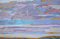 Original art for sale at UGallery.com | Rolling Fields and Skies by Srinivas Kathoju | $5,500 | oil painting | 48' h x 60' w | thumbnail 4