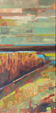 Original art for sale at UGallery.com | Rustic Lakeside by Srinivas Kathoju | $450 | oil painting | 20' h x 10' w | thumbnail 1