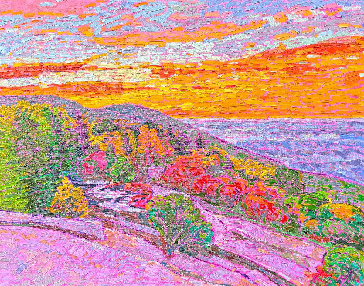 Sunset over the Overlook by Srinivas Kathoju |  Artwork Main Image 