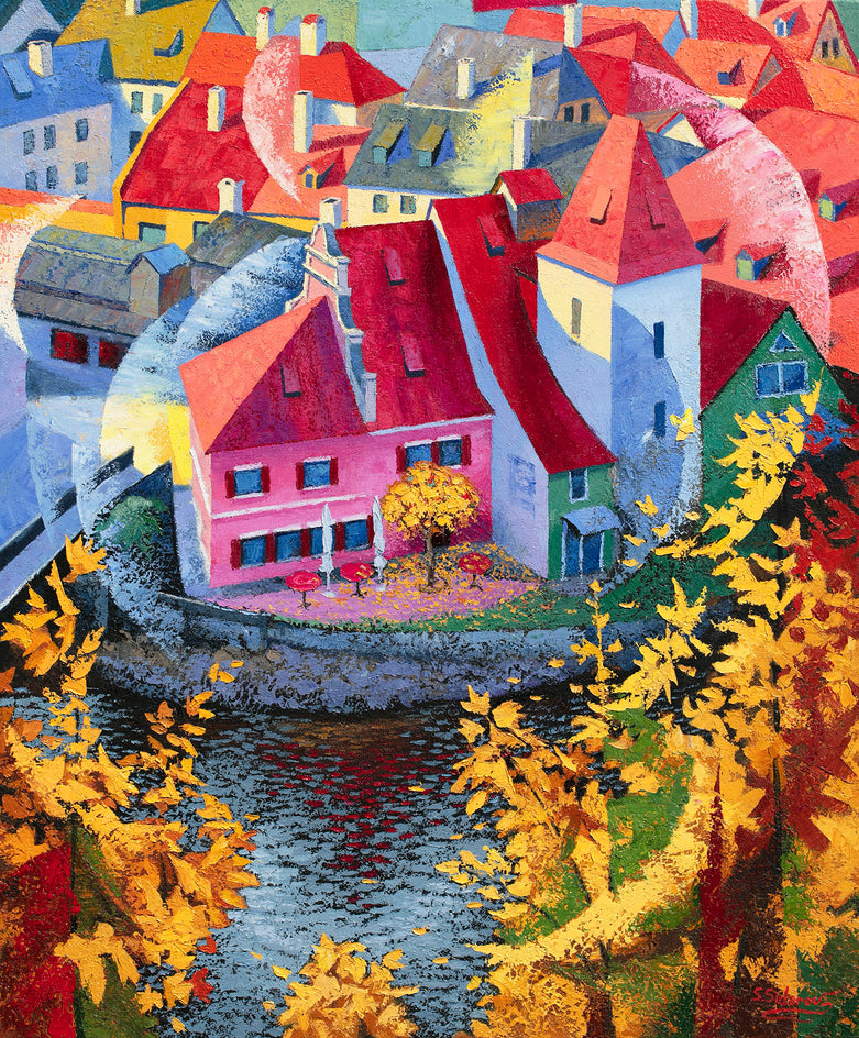Cesky Krumlov by Stanislav Sidorov |  Artwork Main Image 