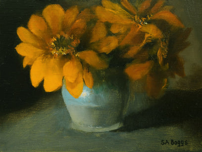 Orange Flowers by Steve Boggs | Artwork Main Image