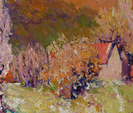 Original art for sale at UGallery.com | Before the Trees Become Green by Suren Nersisyan | $750 | oil painting | 20' h x 24' w | thumbnail 2