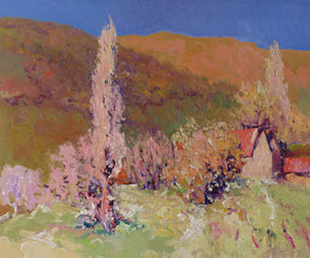 Original art for sale at UGallery.com | Before the Trees Become Green by Suren Nersisyan | $750 | oil painting | 20' h x 24' w