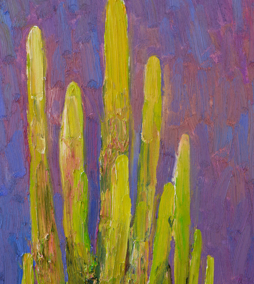 Desert Sentinels by Suren Nersisyan |  Side View of Artwork 