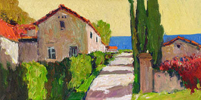  Main image of artist Suren Nersisyan's artwork titled Early Morning. Driveway to the Ocean 