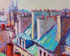 Original art for sale at UGallery.com | Roofs of the City, Paris by Suren Nersisyan | $750 | oil painting | 20' h x 24' w | thumbnail 2