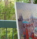 Original art for sale at UGallery.com | Roofs of the City, Paris by Suren Nersisyan | $750 | oil painting | 20' h x 24' w | thumbnail 4