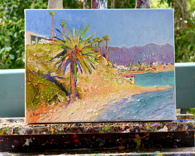 Sunny Day in California by Suren Nersisyan |  Context View of Artwork 