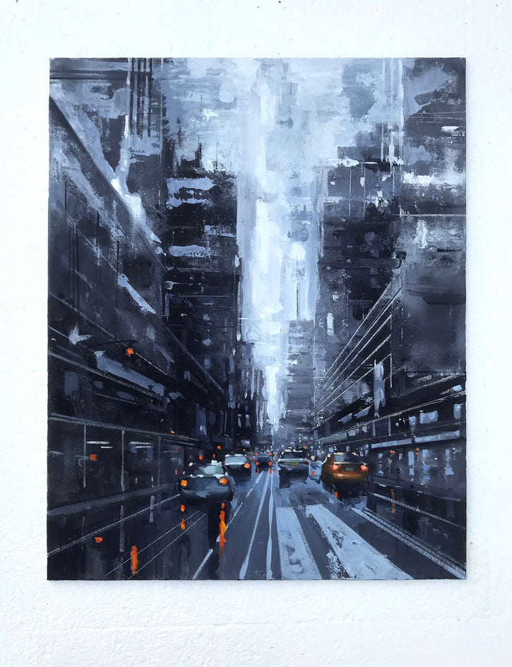New York Diaries I by Swarup Dandapat |  Context View of Artwork 