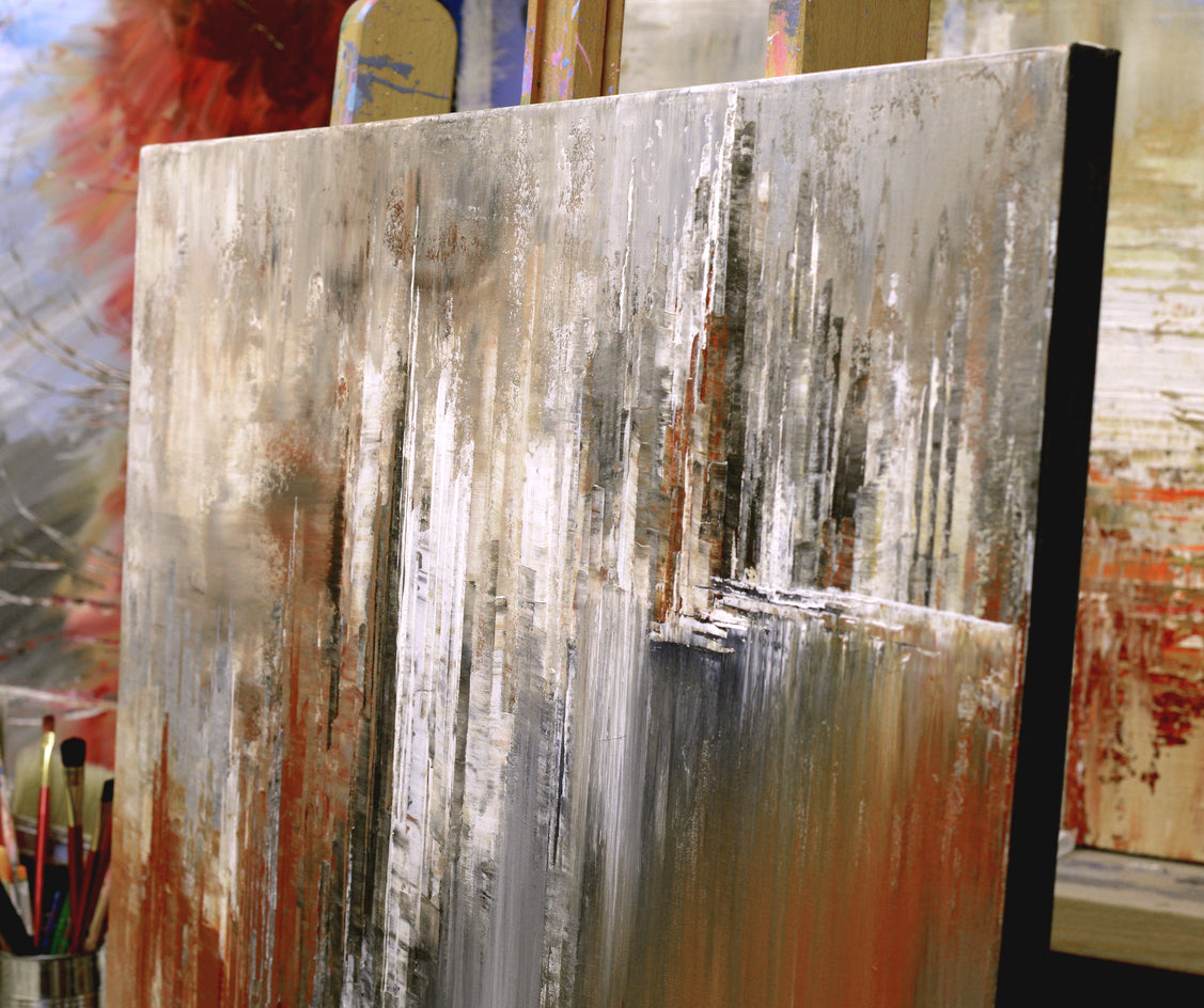 Earthen Forts by Tatiana Iliina |  Side View of Artwork 