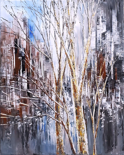 Silver Reflections by Tatiana Iliina |  Artwork Main Image 