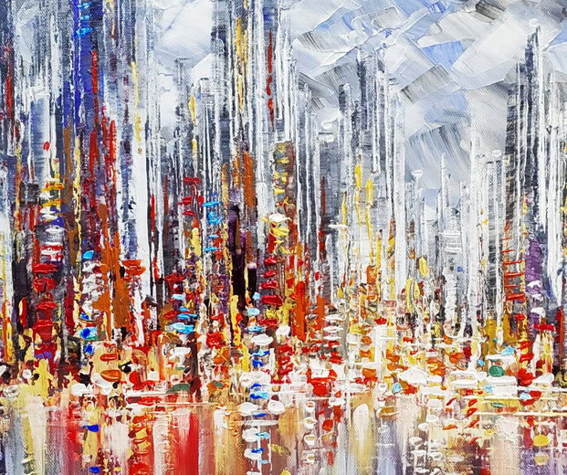 Sparkling Water by Tatiana Iliina |   Closeup View of Artwork 
