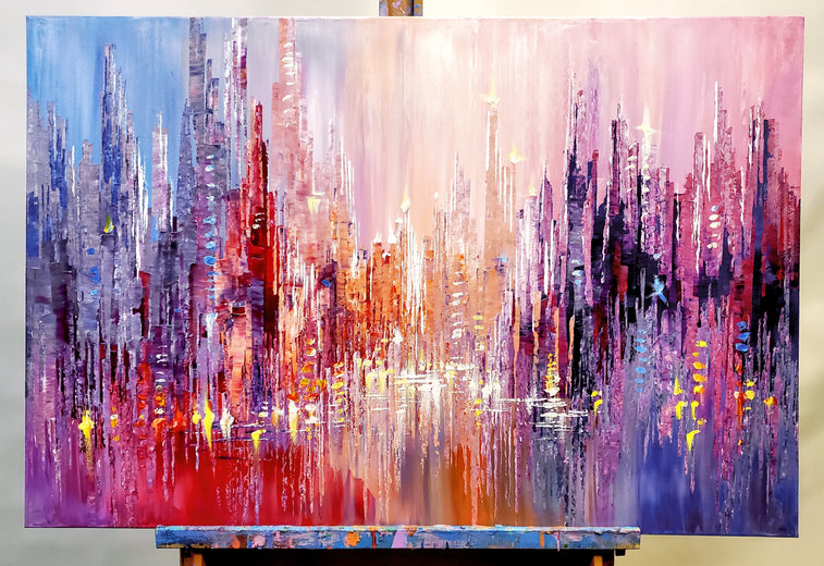 Urban Dreamscape by Tatiana Iliina |  Context View of Artwork 