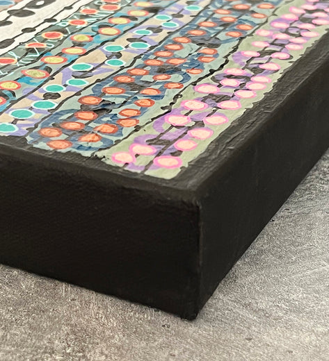 Comic Relief by Terri Bell |  Side View of Artwork 