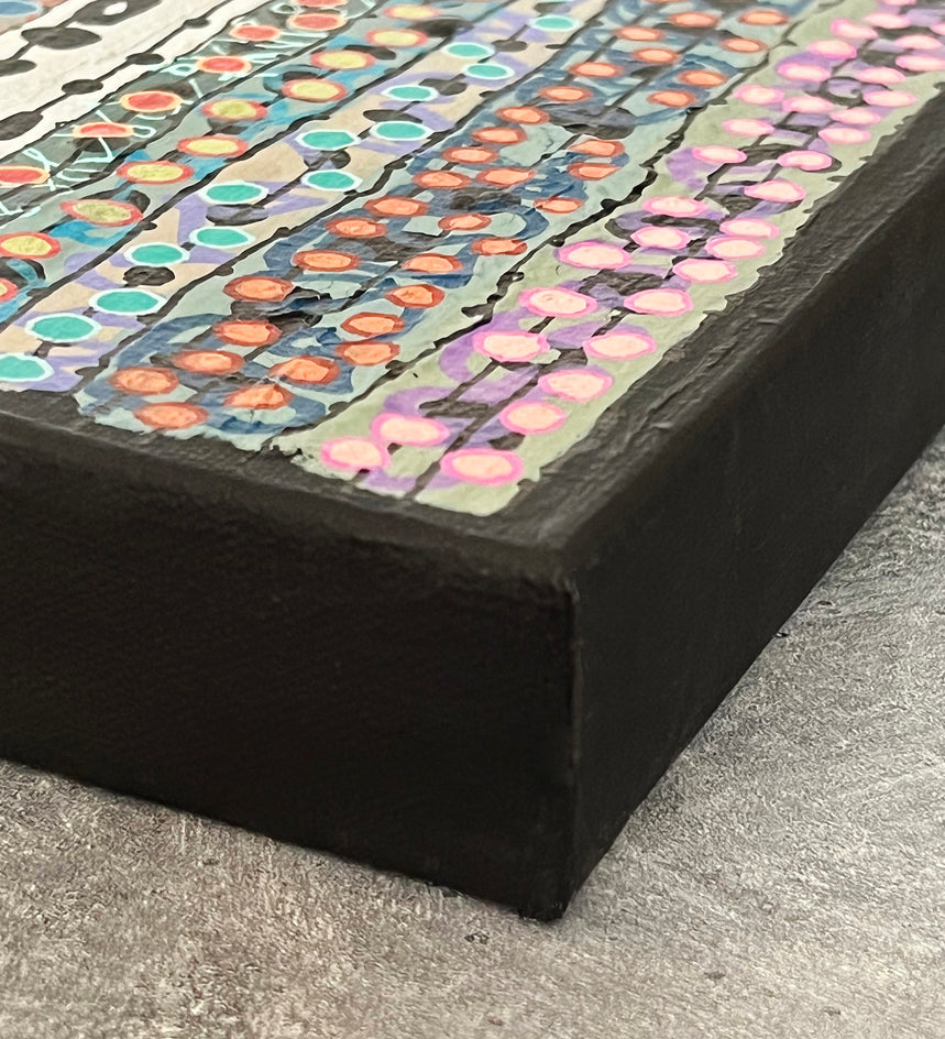 Comic Relief by Terri Bell |  Side View of Artwork 